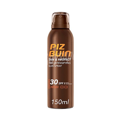 PIZ buin Protector solar en spray, acelerador del bronceado, con FPS 30 (alto) PIZ buin Tan & protect