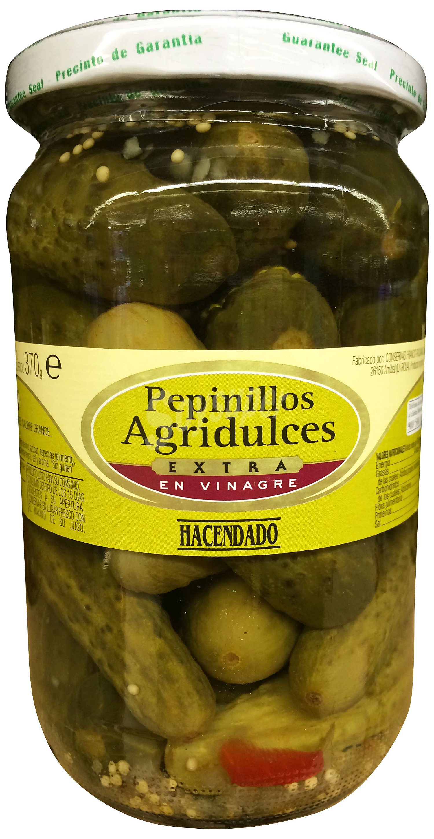 Pepinillo agridulce grande