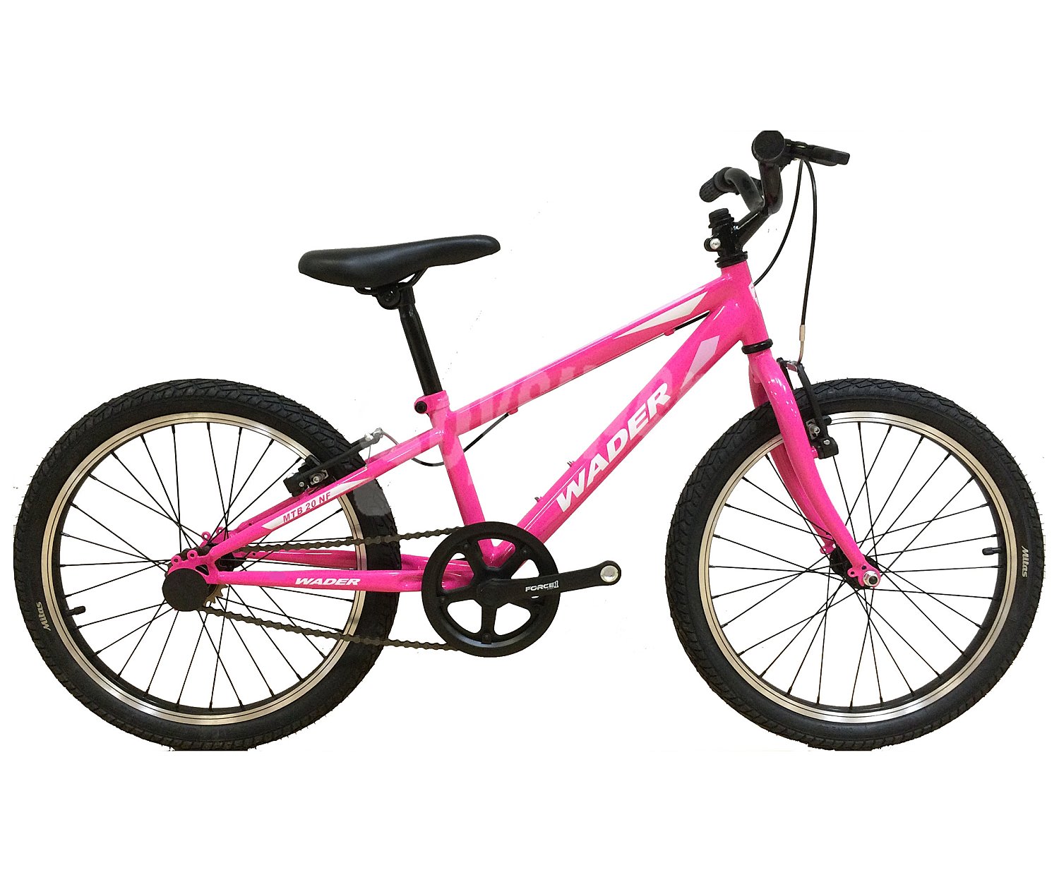 Bicicleta junior 50,8cm. (20 pulgadas), 1 velocidad, color turquesa wader Team