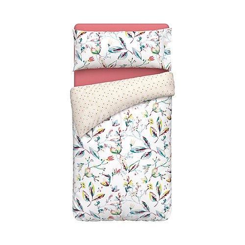 Juego de funda nórdica para cama de 90cm. 100% algodón 144 hilos, actuel