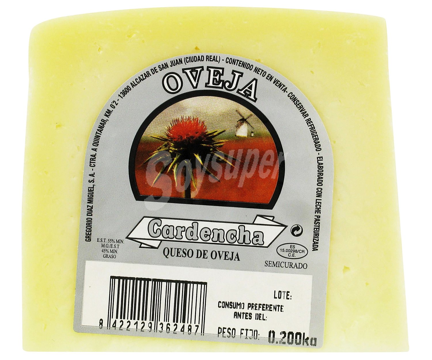 Queso de oveja semicurado