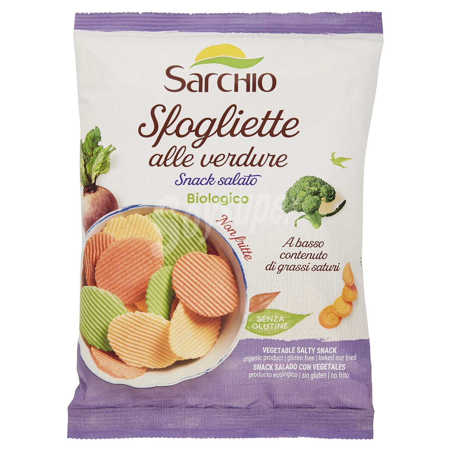 Aperitivo de verduras ecológico Sarchio sin gluten