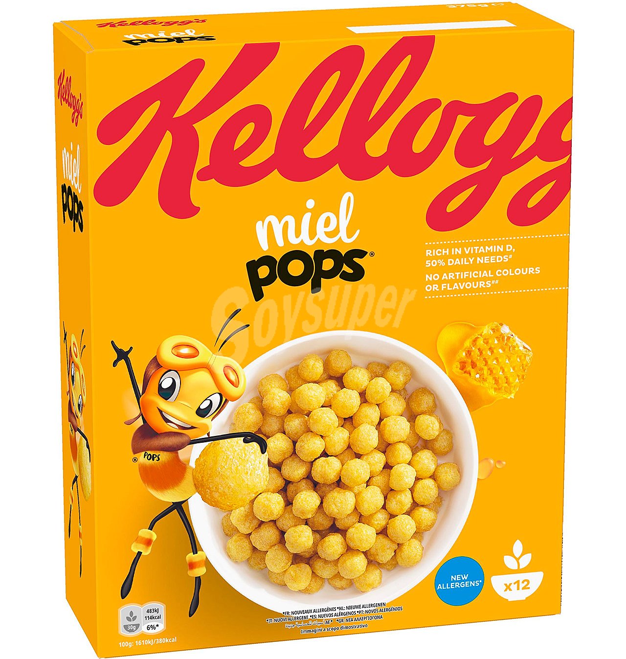 Cereales con miel