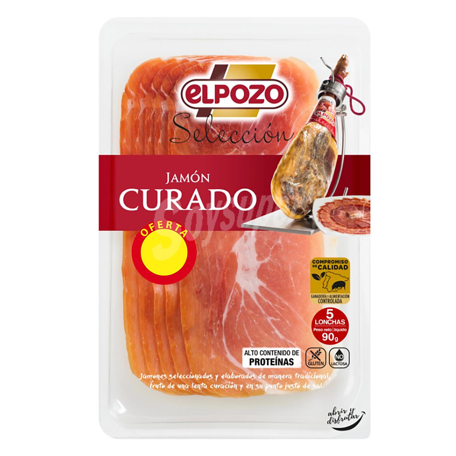 Jamón curado selección elpozo