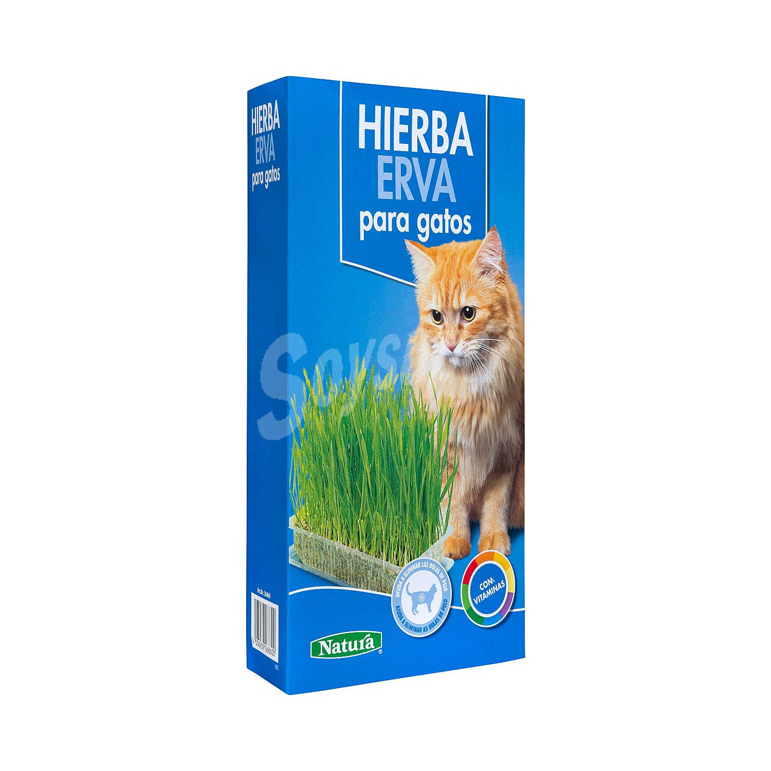 Hierba para gatos (elimina las bolas de pelo)