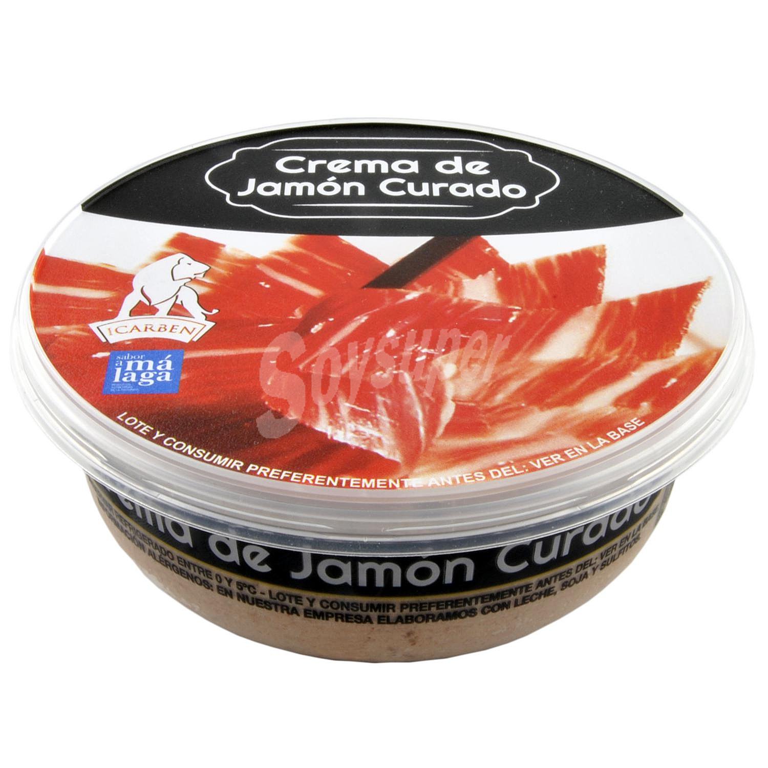 Crema de jamón curado