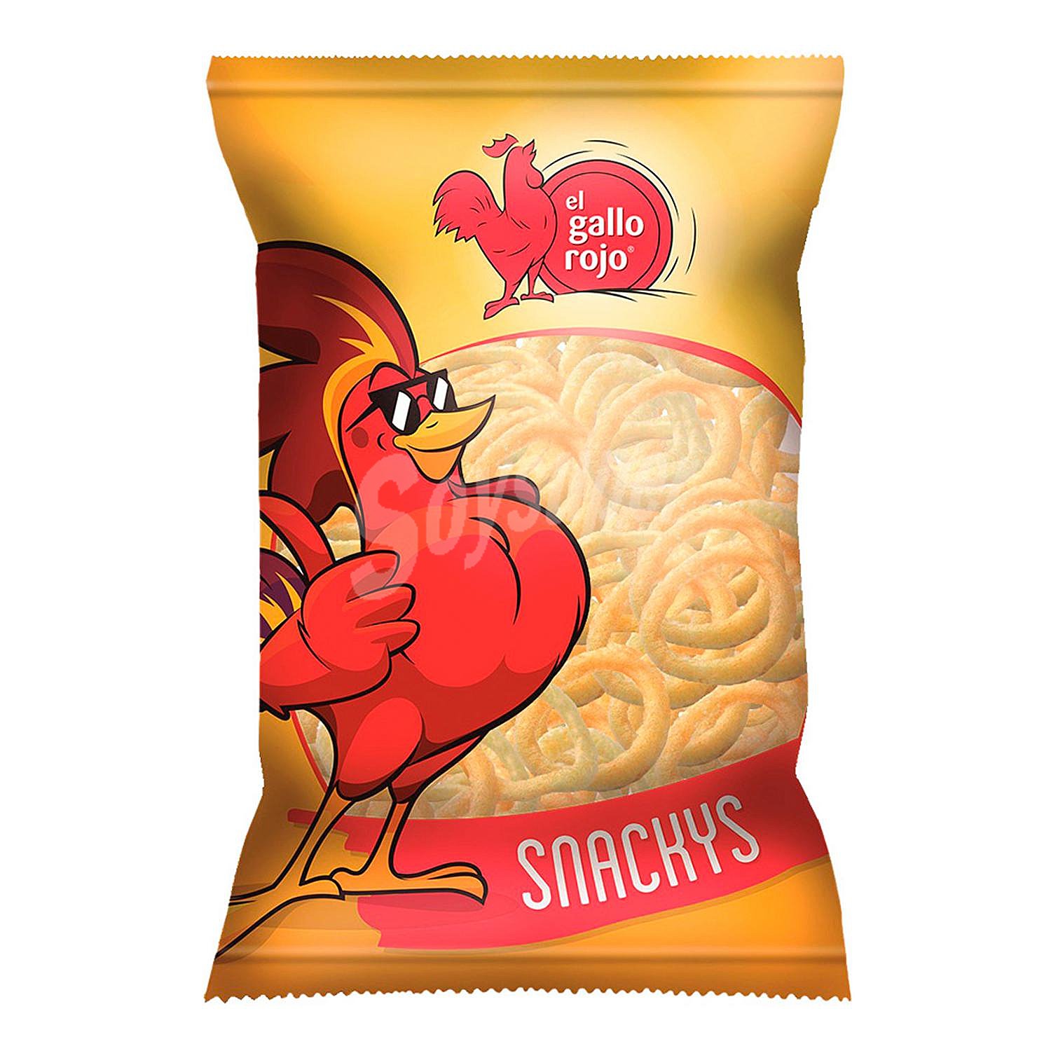 Aros de cebolla Snackys El Gallo Rojo