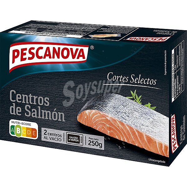 Centros de salmón congelados Pescanova