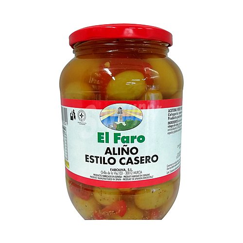 Aceitunas aliño casero