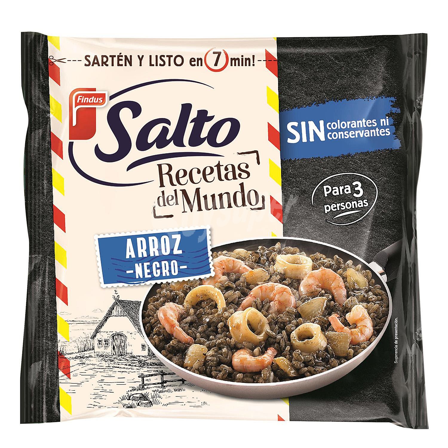 Arroz negro Salto