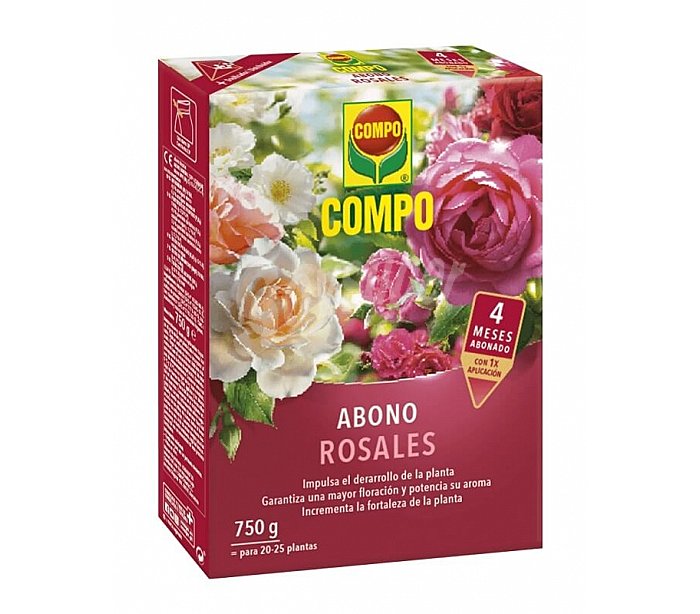 de abono granulado especial para todo tipo de rosales compo