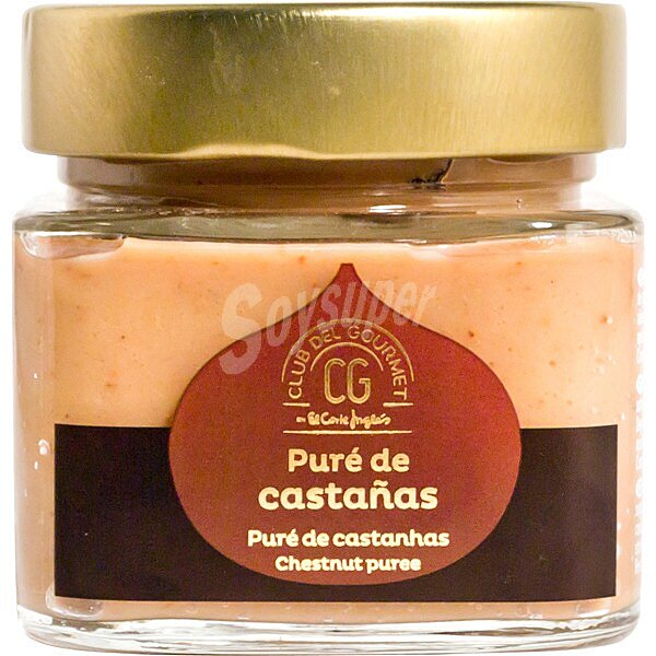 Puré de castañas