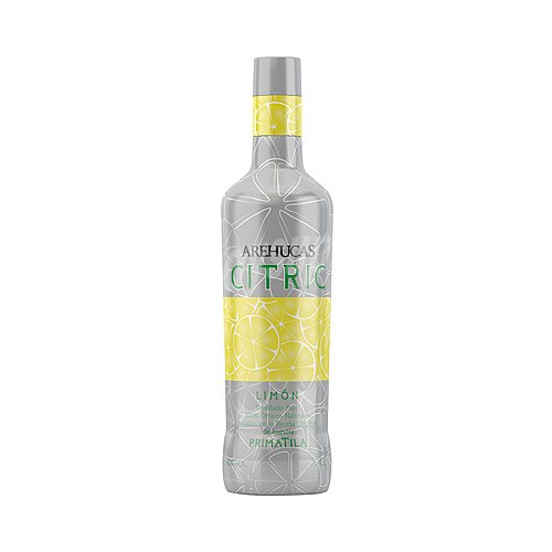 Arehucas Citric Licor con alcohol de limón con cítricos naturales 100%