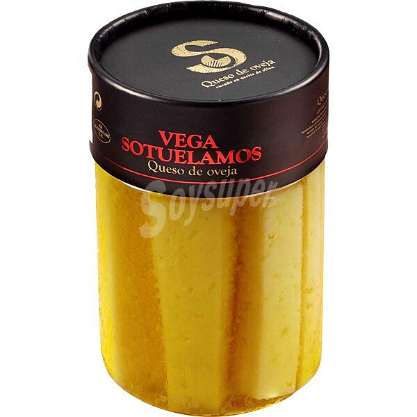 Queso de oveja en aceite tarro 220 g neto escurrido