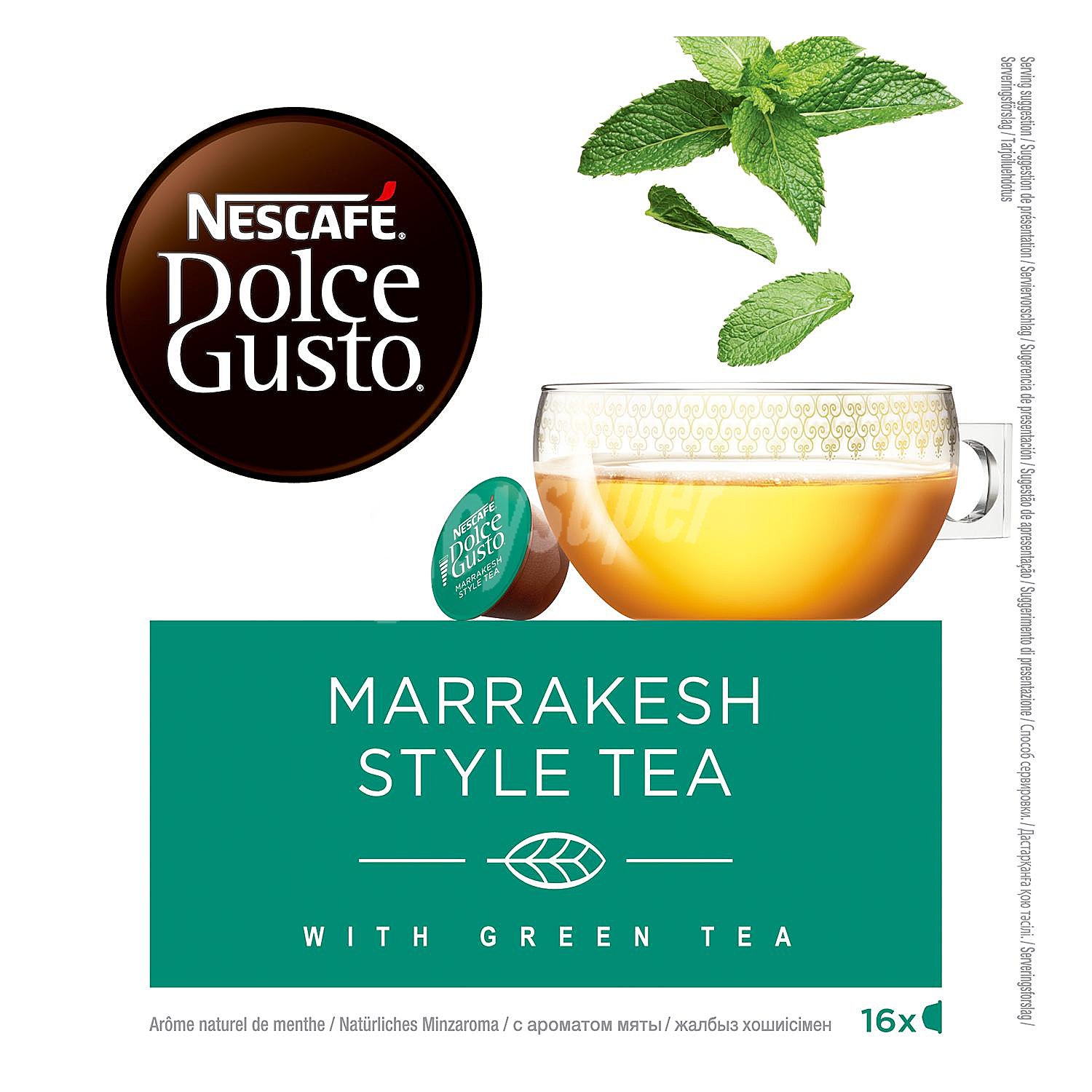 Te Marrakesh Nescafe Dolce Gusto ápsulas