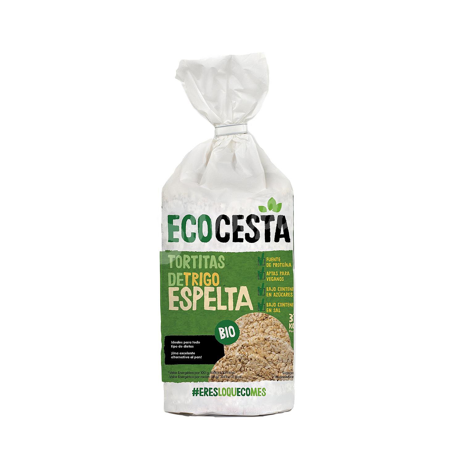 Tortitas de espelta ecológicas