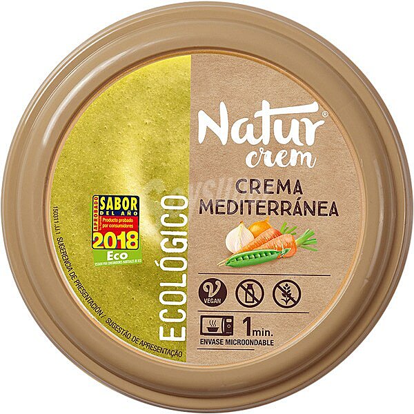 Crema Mediterránea ecológica