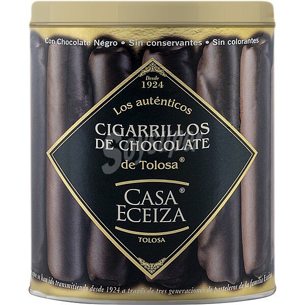 Cigarrillos de chocolate