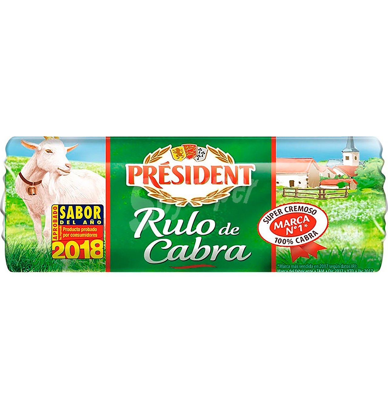 Queso président cabra rulo