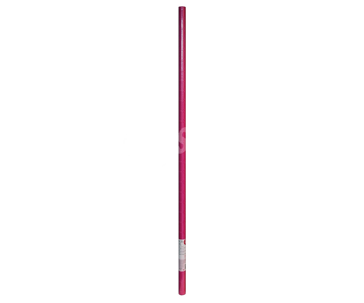 Rollo de mantel desechable adamascado color fucsia, 1,35x5 metros actuel