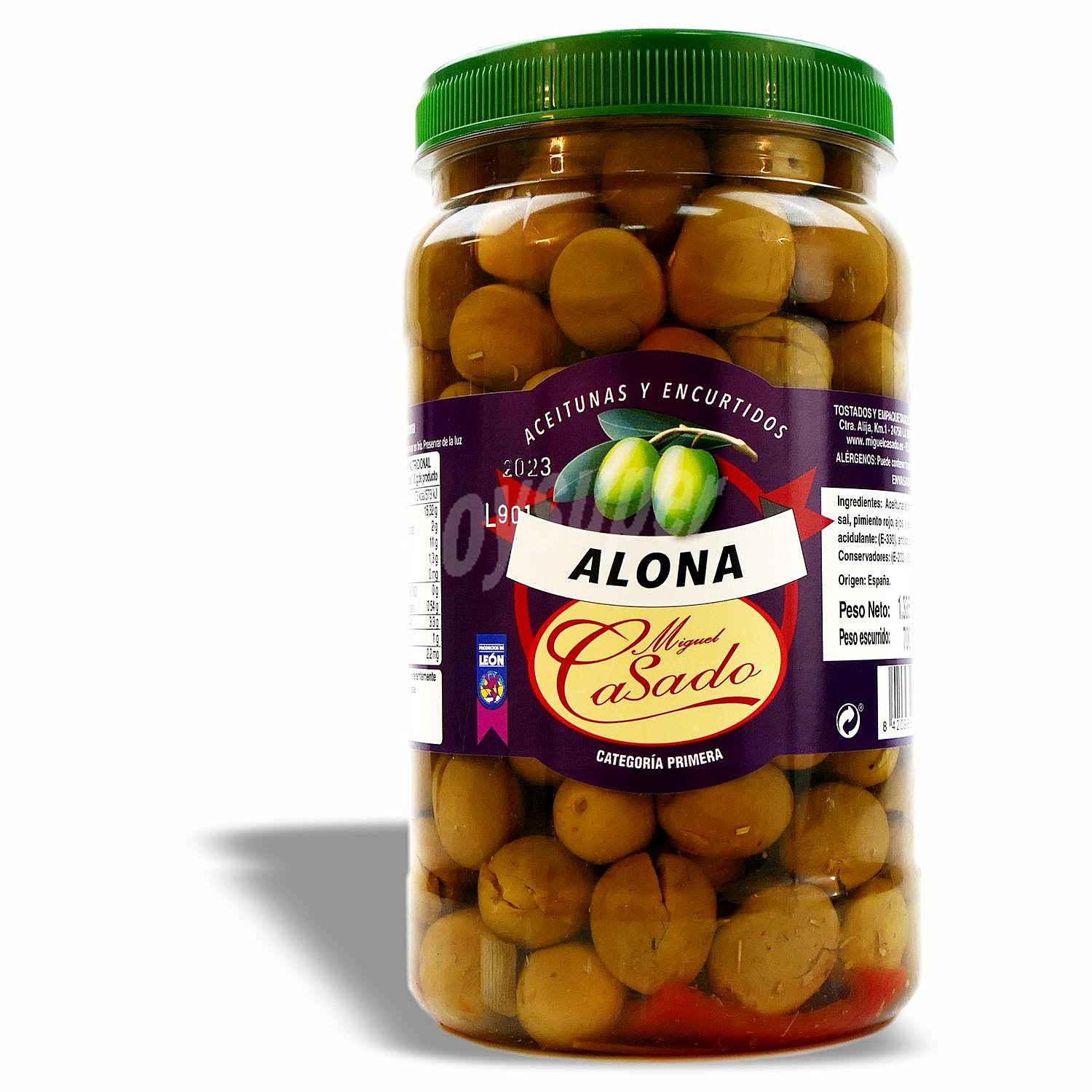 Aceitunas aliñadas Alona Casado