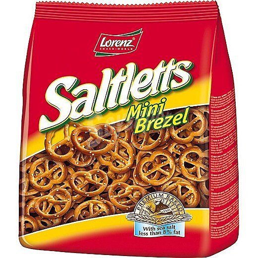 Galletas saladas brezel Lorenz