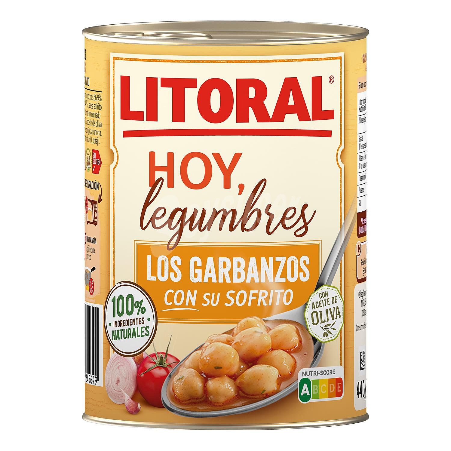 Garbanzos cocinados al estilo de la abuela