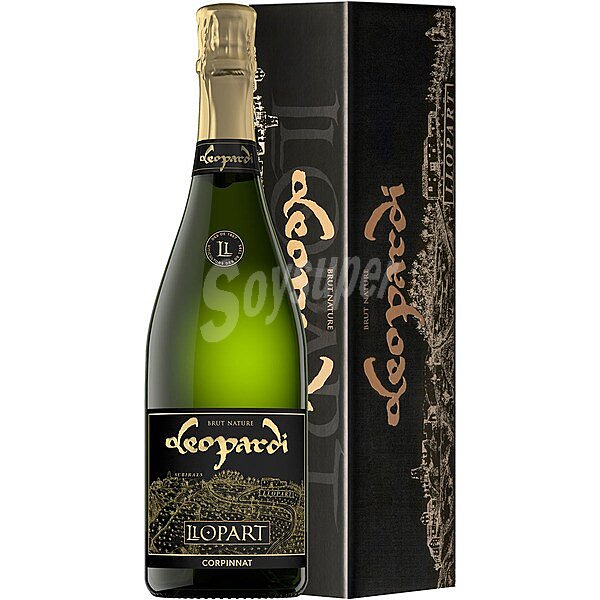 Leopardi vino espumoso brut Corpinnat