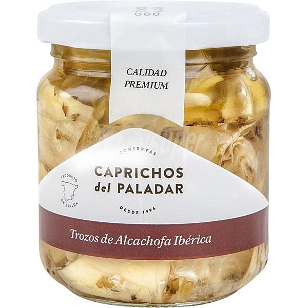 Trozos de alcachofa ibérica