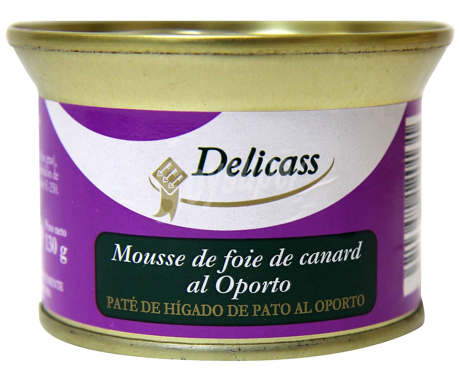 Delicass Mousse de foie de hígado de pato al Oporto delicass