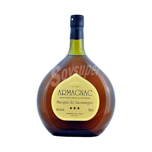 Marquis de lacassagne Armagnac de producción controlada marquis de lacassagne