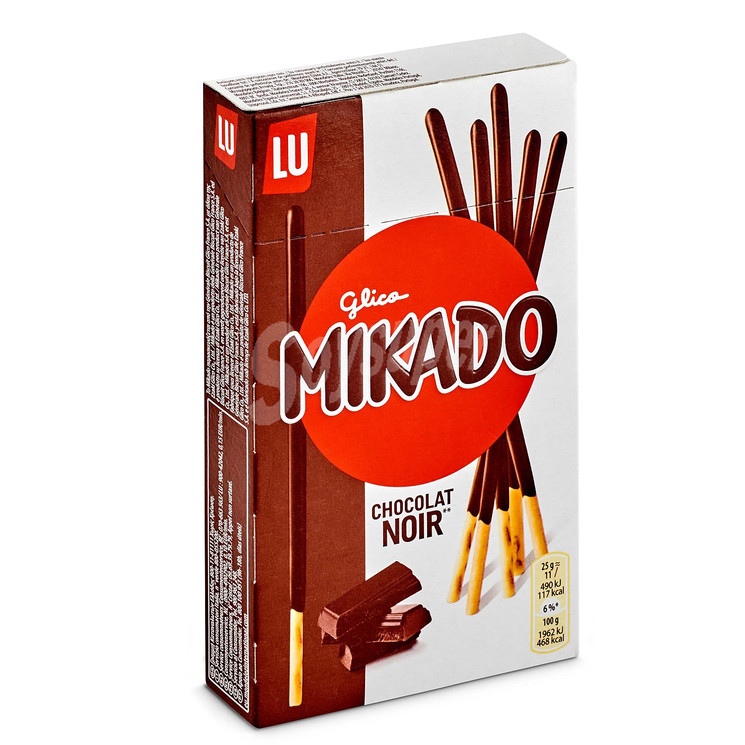 LU - mikado, Palitos de Galleta Cubiertos de Chocolate negro