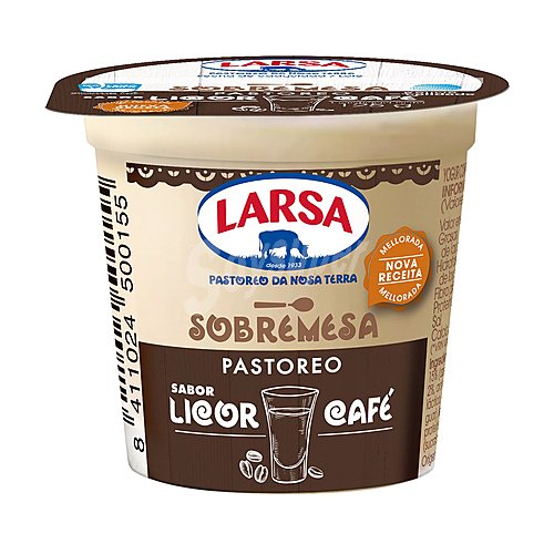 Larsa Yogur con sabor a licor de café larsa Sobremesa