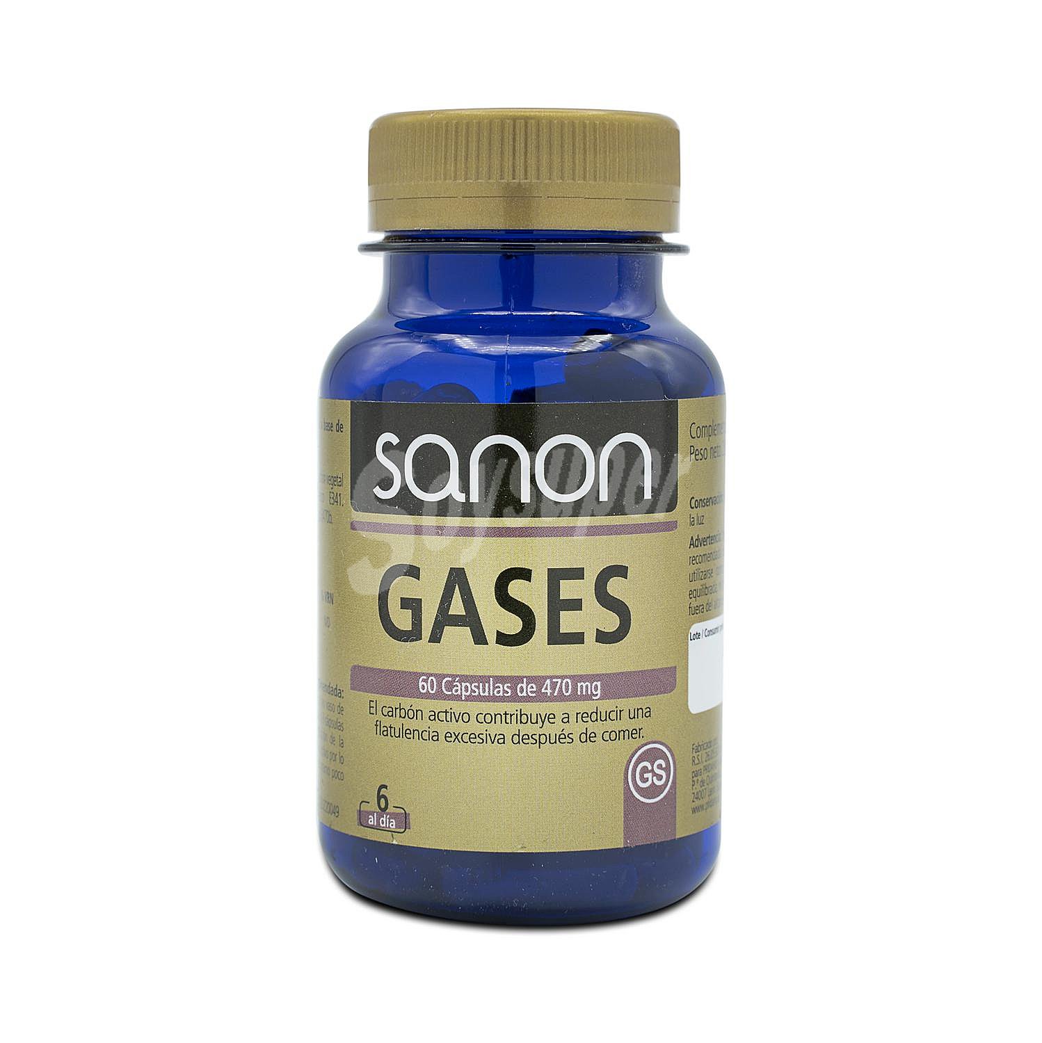 Gases en cápsulas Sanon