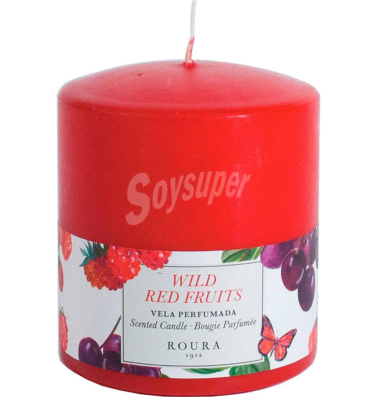 Vaso perfumado roura frutas bosque