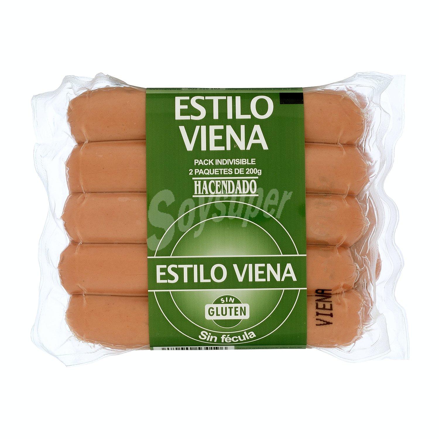 Salchichas cocidas estilo Viena