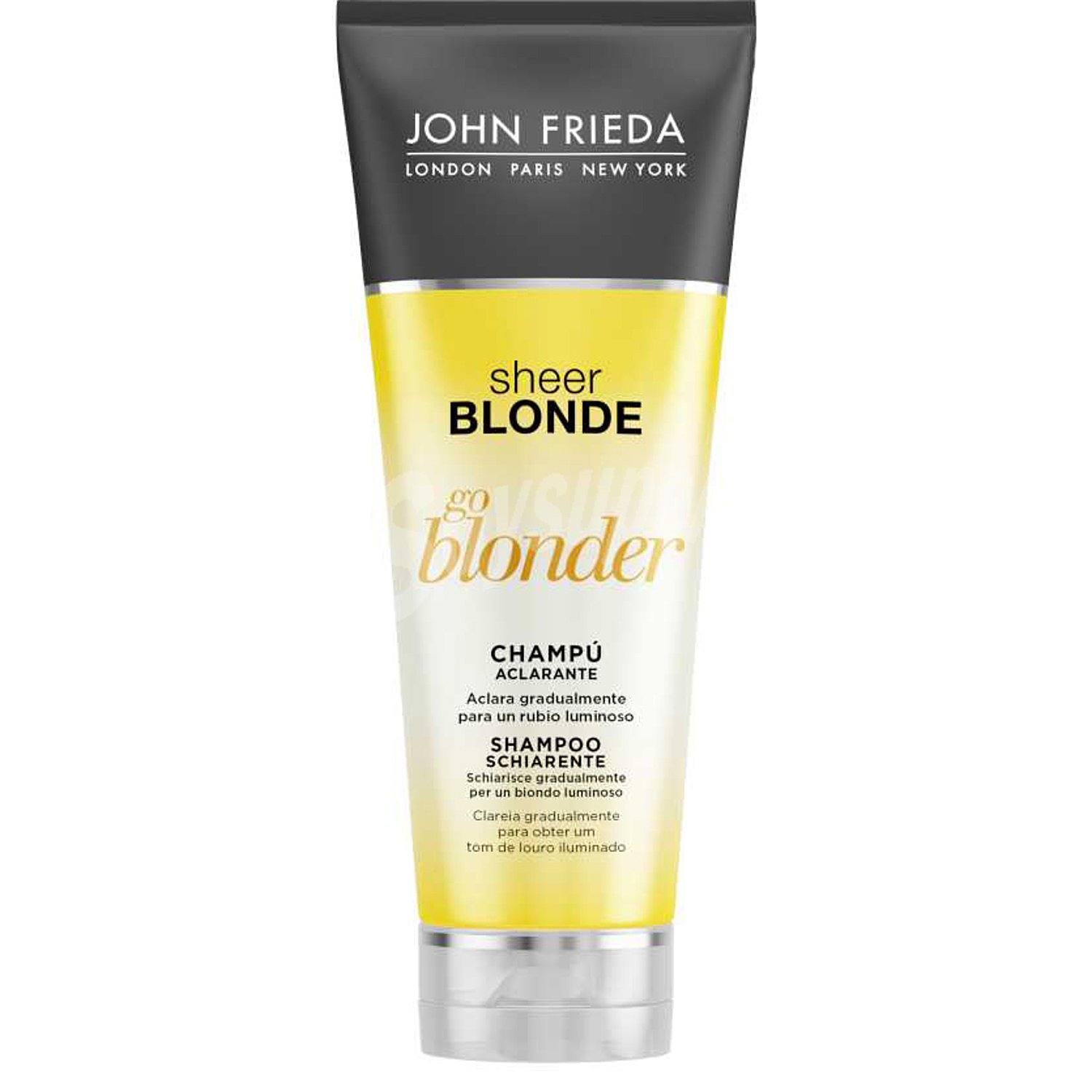 Champú aclarantecabellos rubios Sheer blonde