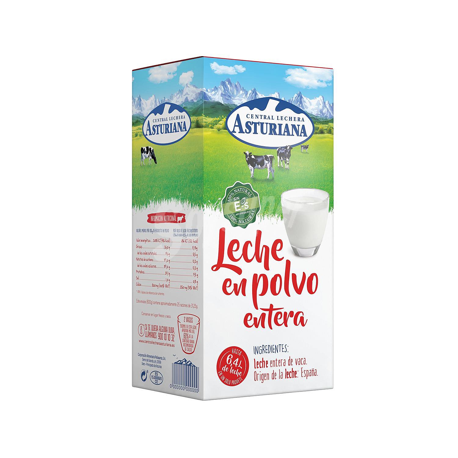 Leche en polvo entera