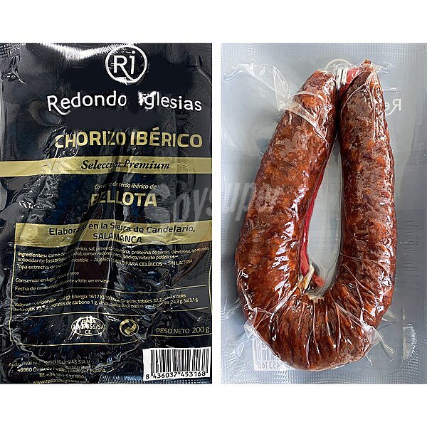 chorizo ibérico de bellota pieza