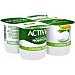 Bífidus cremoso natural activia, pack 4x120 G