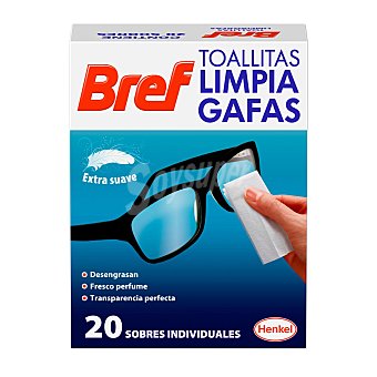 Toallitas limpia gafas suaves