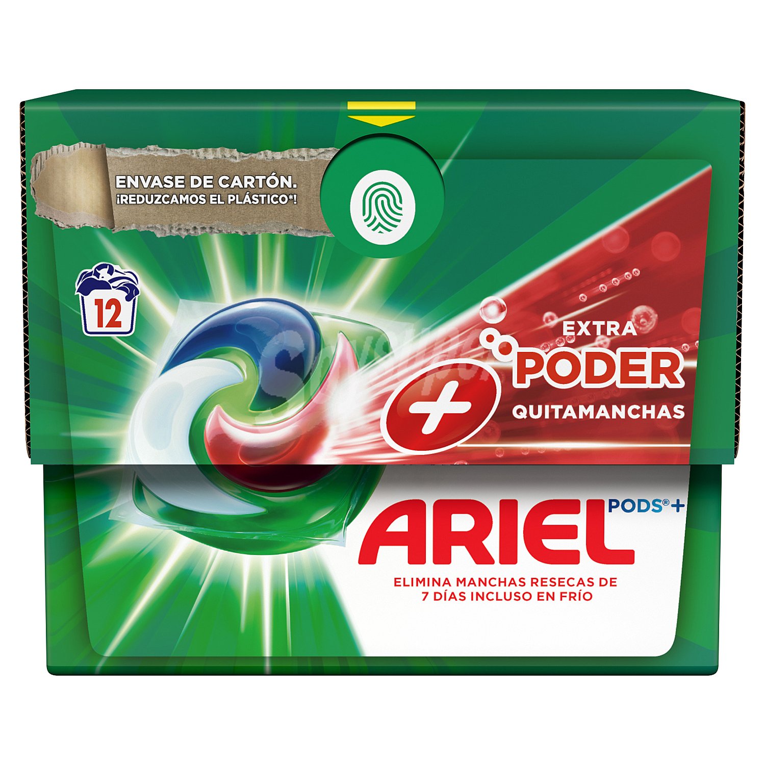 Detergente máquina todo en uno ultra oxi Ariel