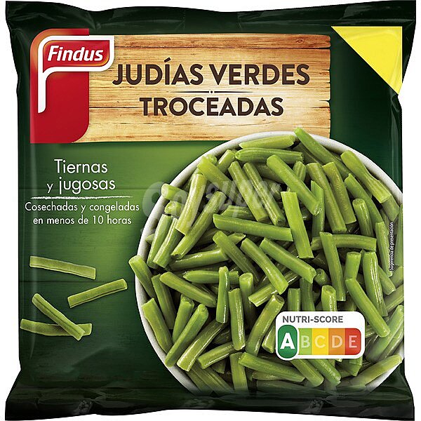 Judías verdes troceadas