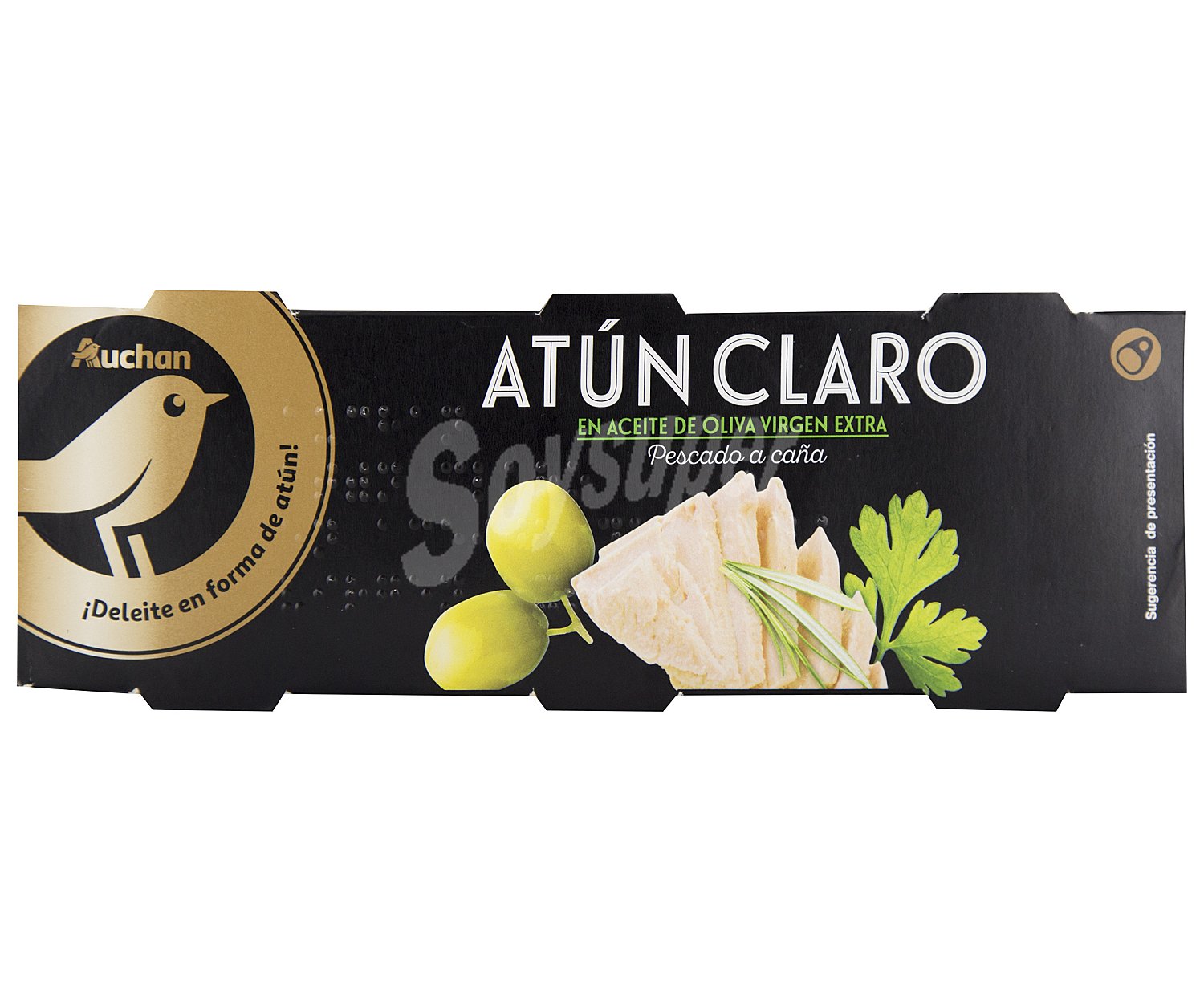 Alcampo gourmet Atún claro, en aceite de oliva extra alcampo gourmet