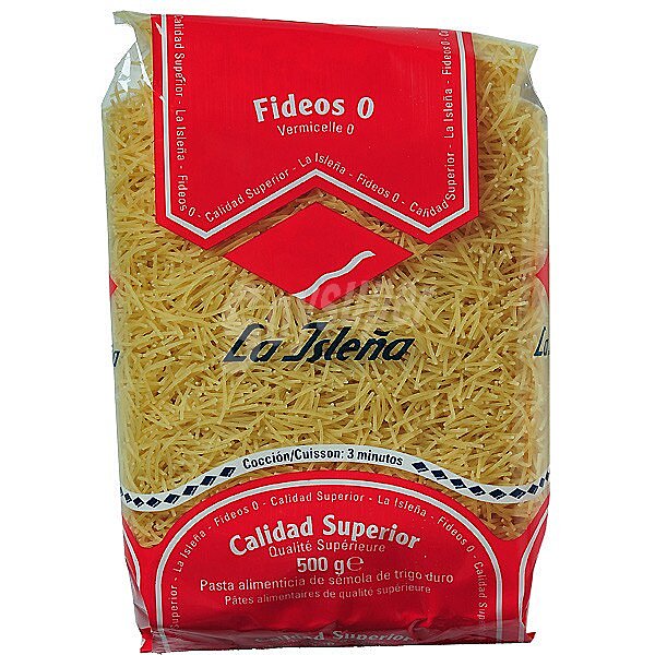 Pasta fideos nº 0