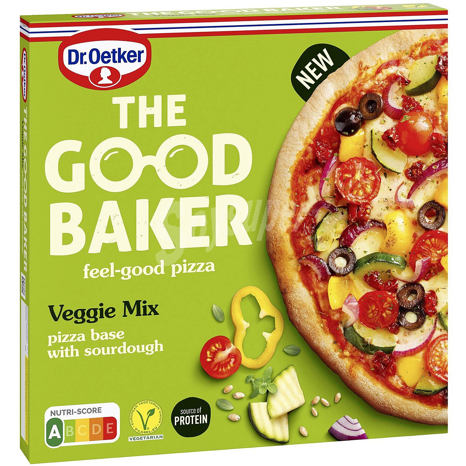 Pizza veggie mix The Good Baker Dr. Oetker