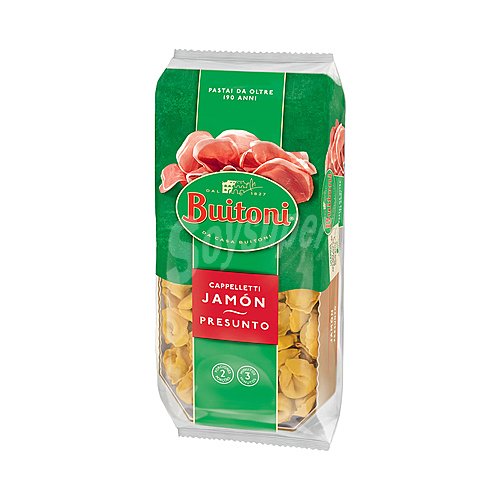 Buitoni Cappelleti de pasta fresca, rellenos de jamón buitoni