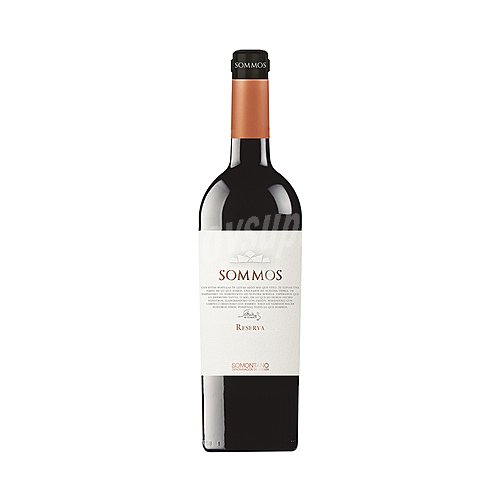 Sommos Vino tinto reserva con D.O. Somontano sommos