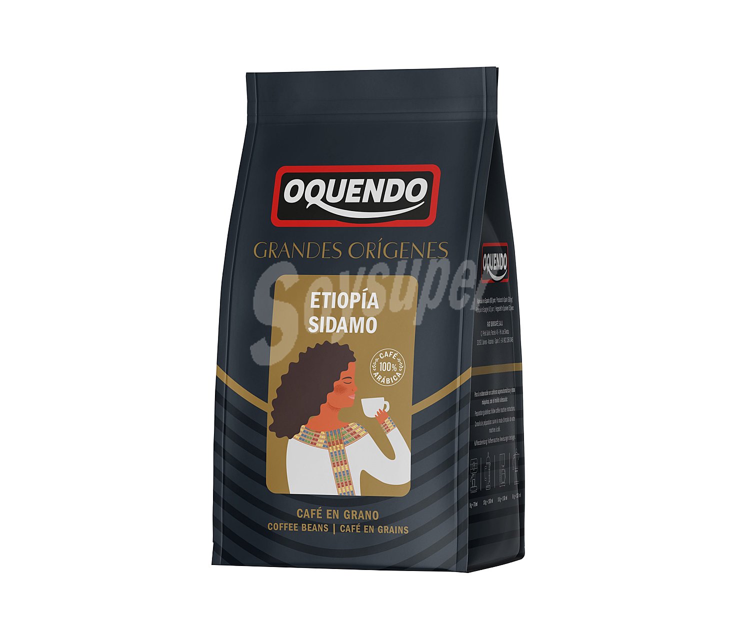 Oquendo Café en grano de Etiopía oquendo grandes orígenes