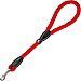 Correa de nylon para perros roja 50 cm